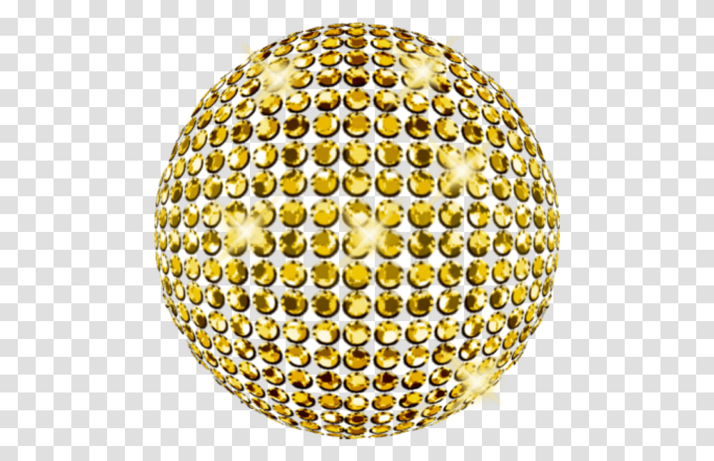 Gold Disco Ball Gold Disco Ball, Sphere, Plant, Photography Transparent Png