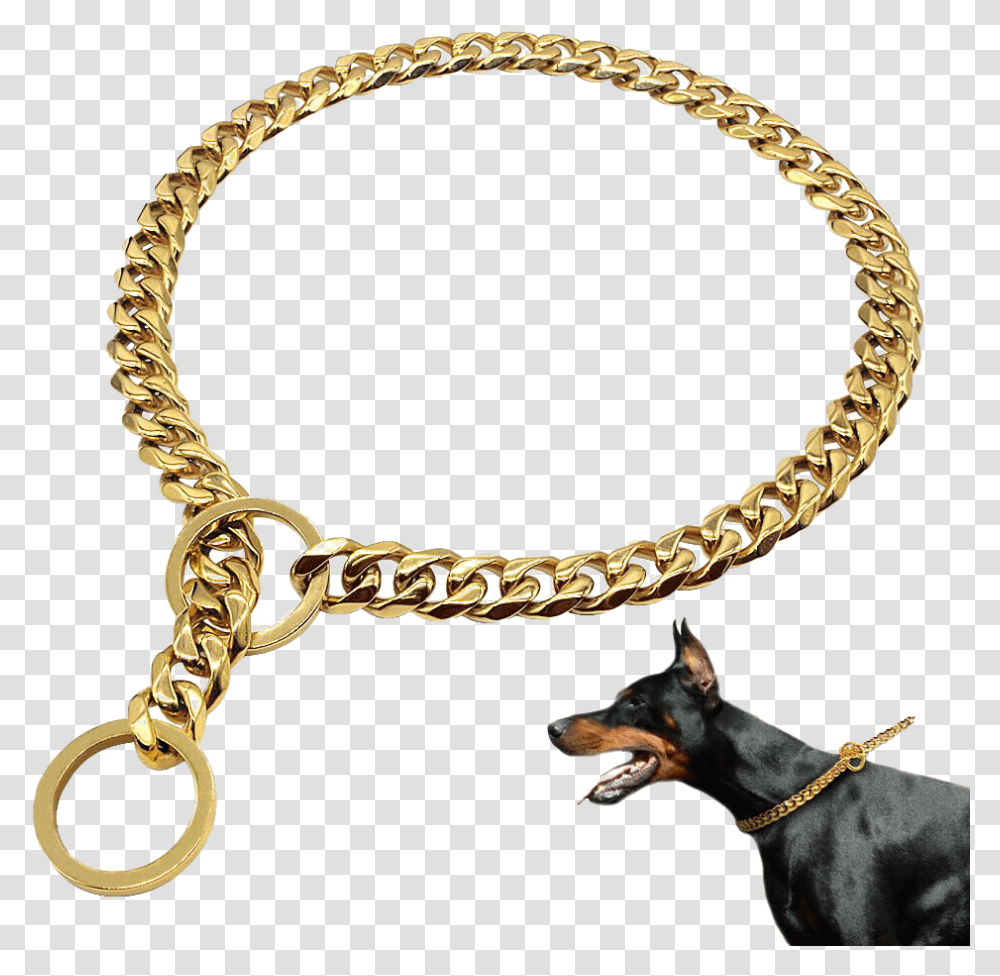 Gold Dog Chain All Choke Collar For Dogs, Bracelet, Jewelry, Accessories, Accessory Transparent Png