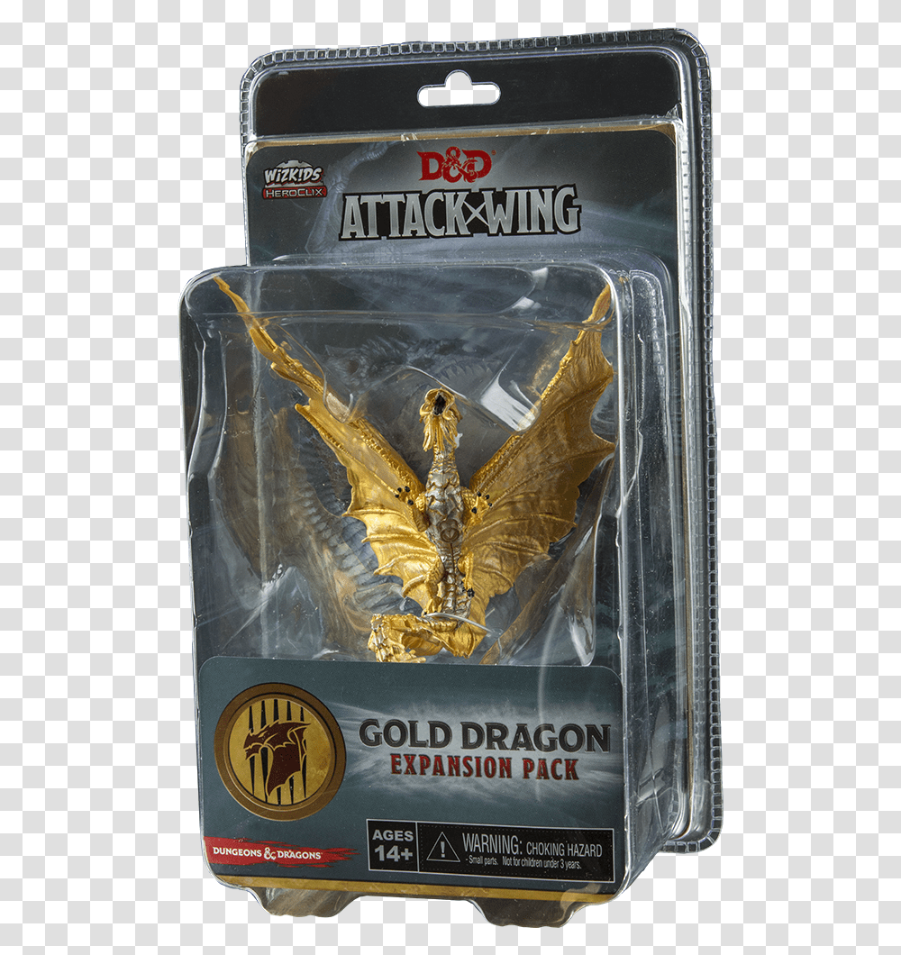 Gold Dragon Wing Attack, Logo, Trademark, Emblem Transparent Png