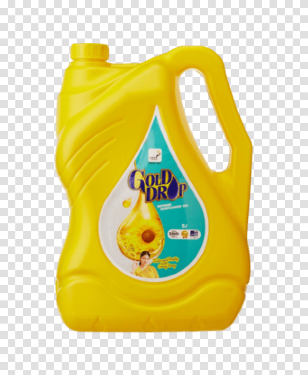 Gold Drop Sunflower Oil, Jug, Water Jug, Juice, Beverage Transparent Png
