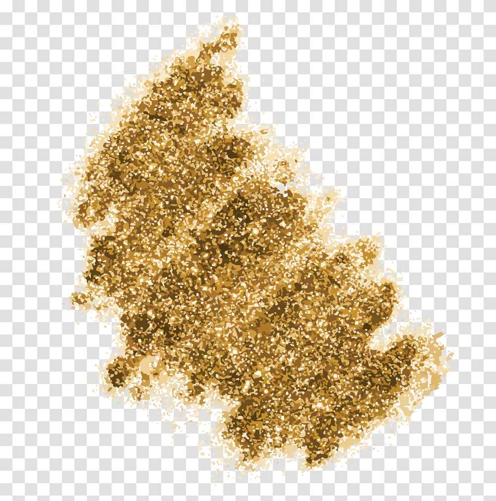 Gold Dust Brush, Light, Christmas Tree, Ornament, Plant Transparent Png