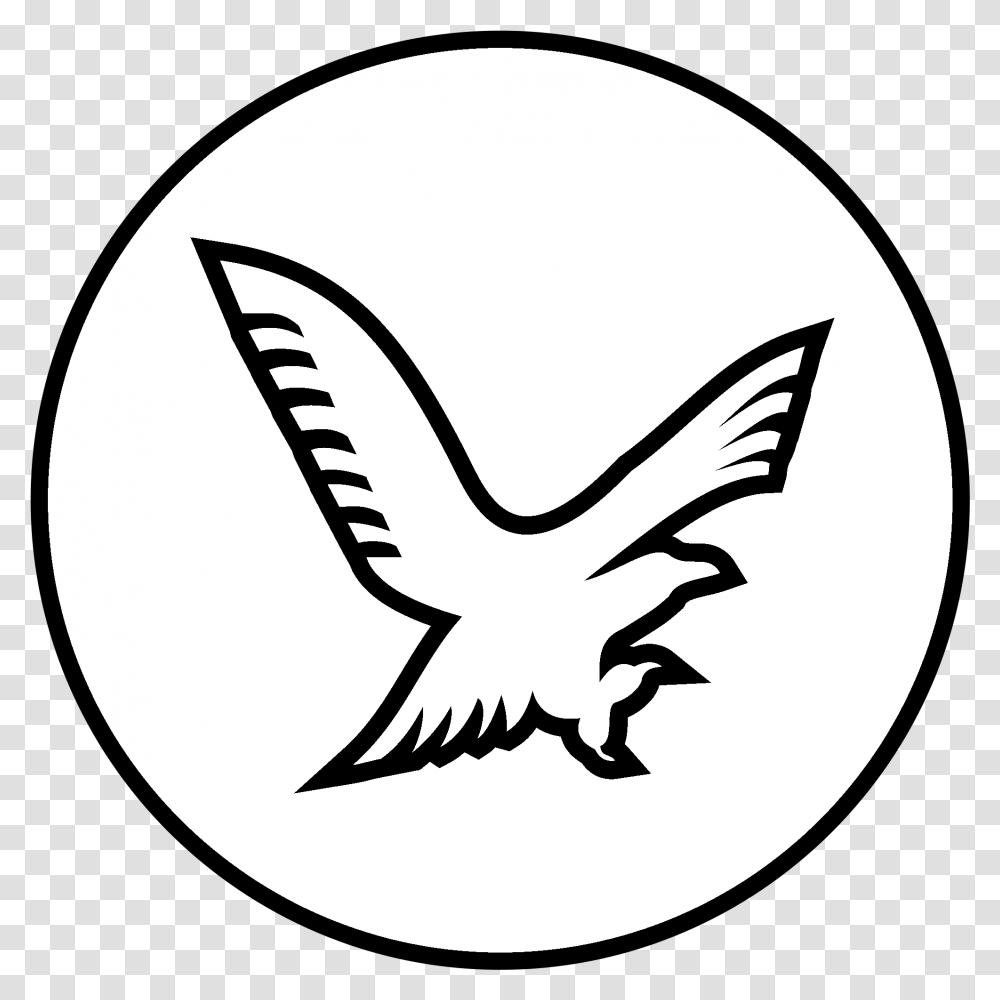 Gold Eagle Logo Black And White Eagle, Emblem, Apparel Transparent Png