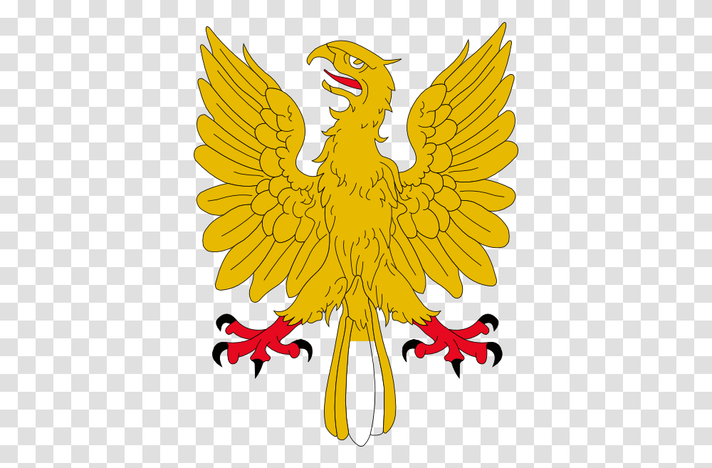 Gold Eagle Wings 1 Image Golden Eagle Clip Art, Symbol, Emblem, Leaf, Plant Transparent Png