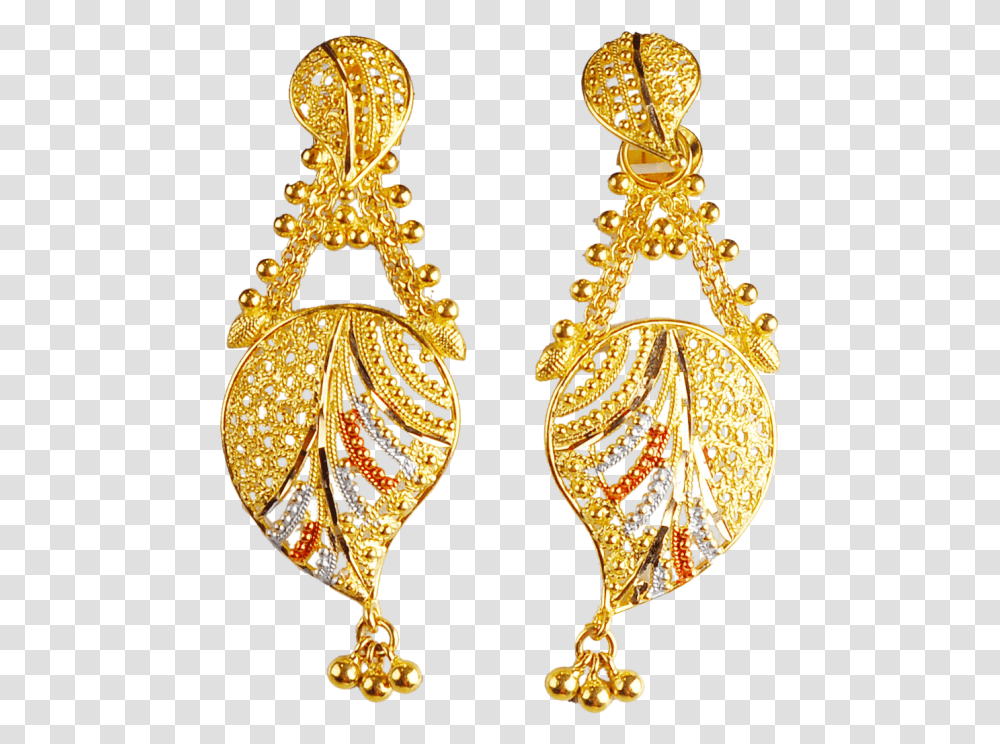 Gold Earrings 1 Image Kolkata Design Gold Earrings, Accessories, Accessory, Jewelry Transparent Png