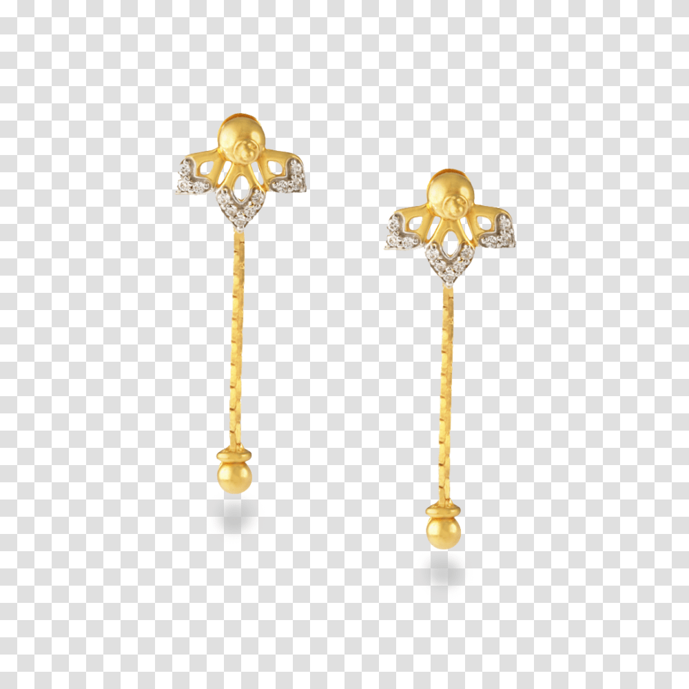 Gold Earrings, Accessories, Accessory, Wand, Jewelry Transparent Png