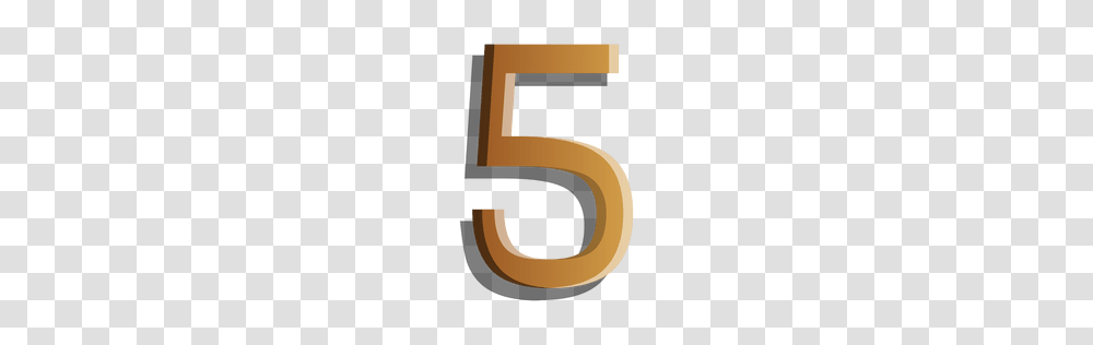 Gold Figure One Solid Symbol, Number, Alphabet, Mailbox Transparent Png