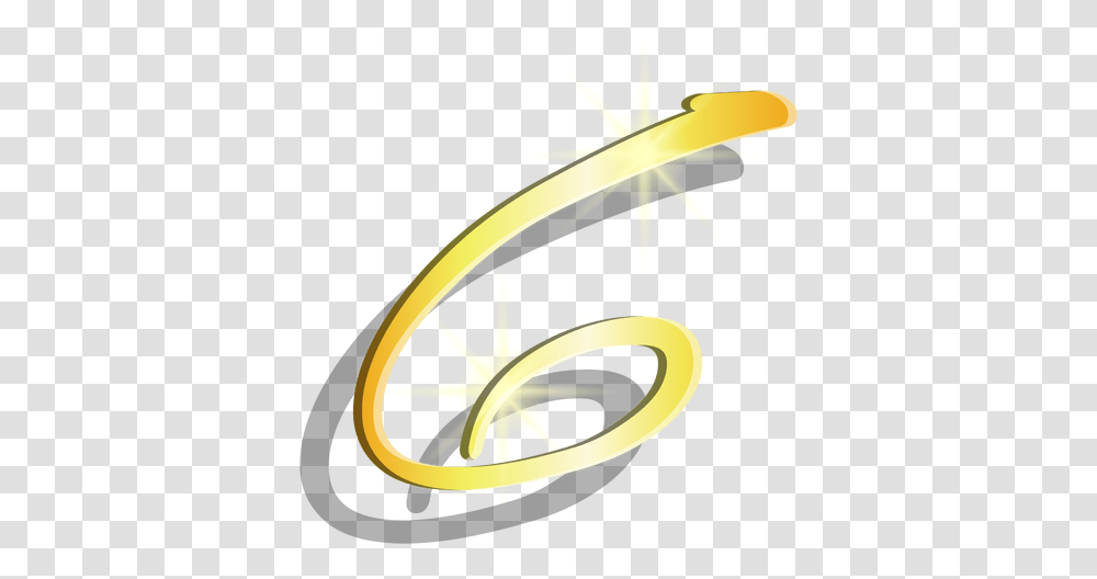 Gold Figure Six Artistic Symbol & Svg Light, Logo, Trademark, Wheel, Machine Transparent Png