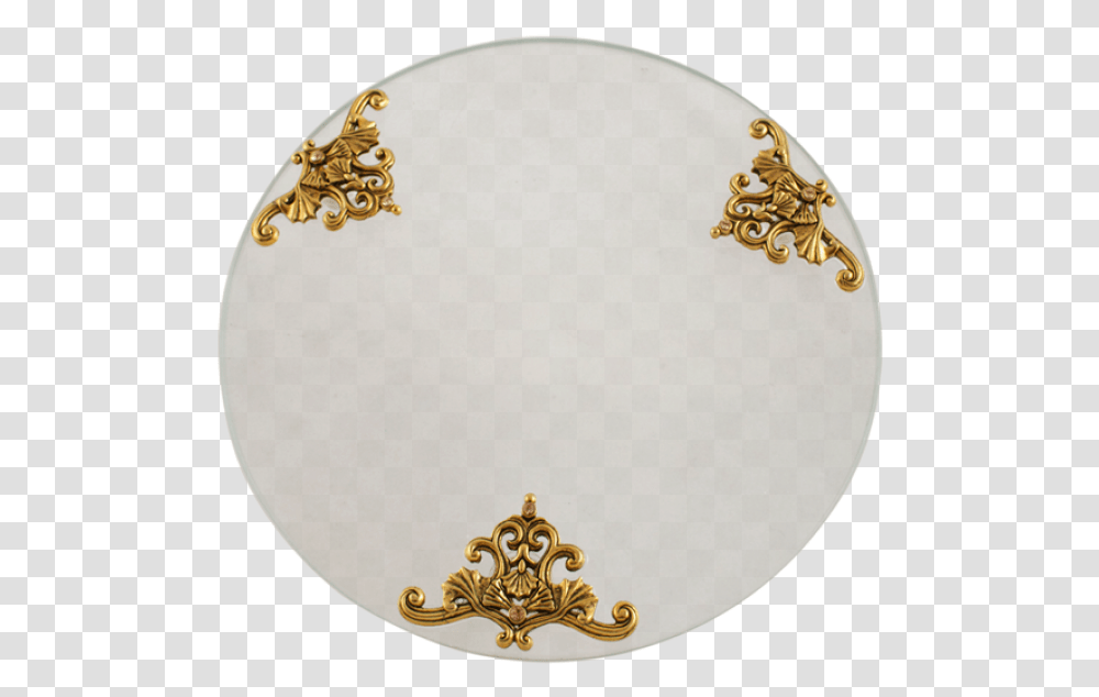 Gold Filigree Round Glass Platter Quest Collection Filigree, Drum, Percussion, Musical Instrument, Pattern Transparent Png