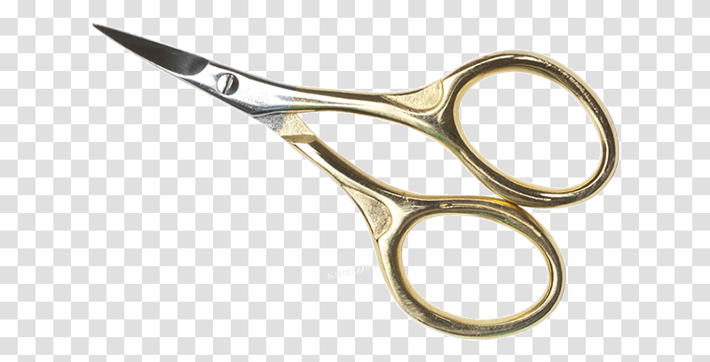 Gold Finish Scissors Scissors, Weapon, Weaponry, Blade, Shears Transparent Png