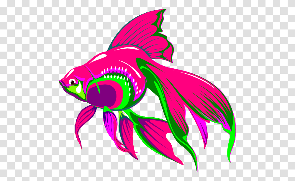 Gold Fish Clip Art, Goldfish, Animal, Bird Transparent Png