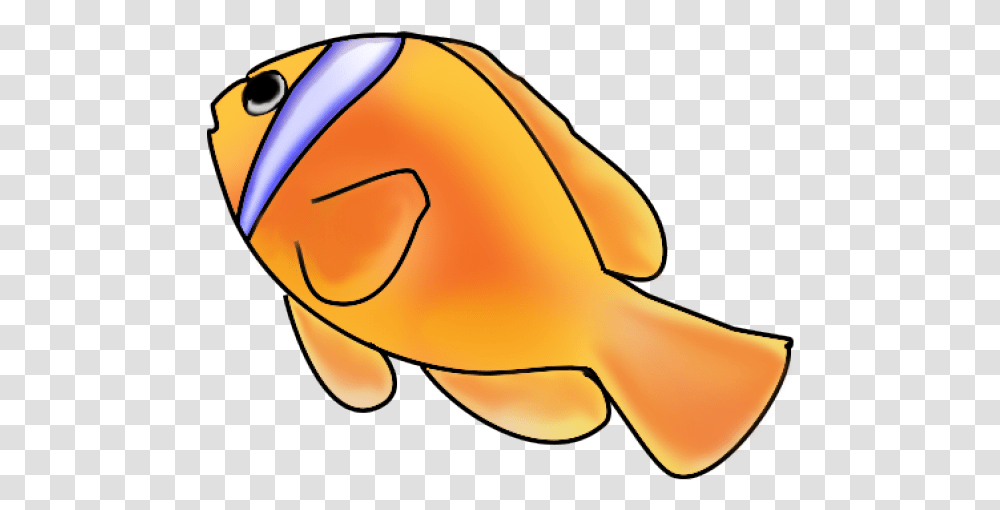 Gold Fish Clipart Swimming Animal Fish Swimming Clipart, Goldfish, Baseball Cap, Hat Transparent Png