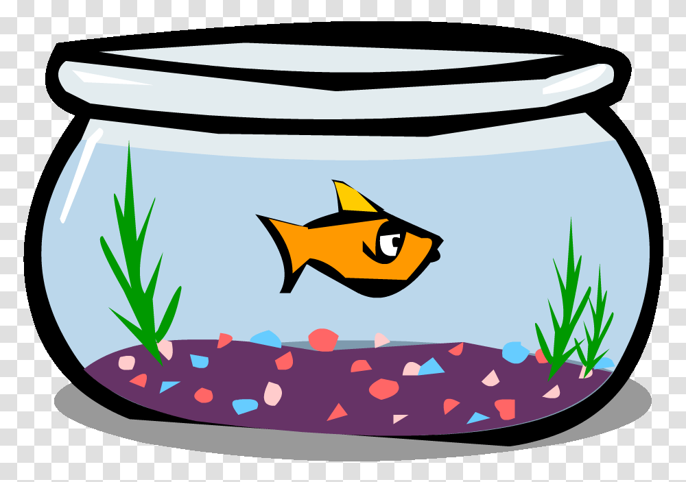 Gold Fish Picture Fishbowl Clipart, Bucket Transparent Png