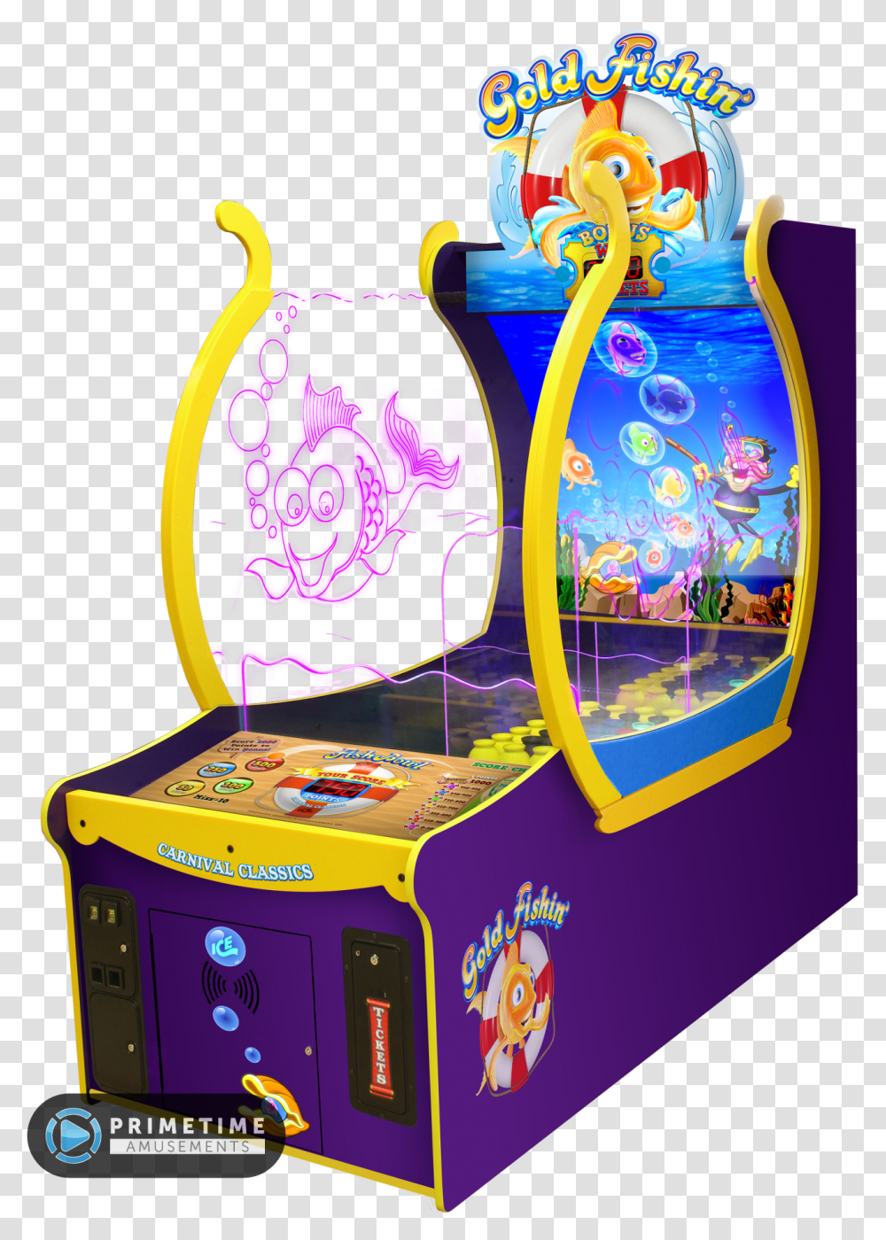 Gold Fishin Gold Fishin Arcade Game, Arcade Game Machine, Birthday Cake, Dessert, Food Transparent Png
