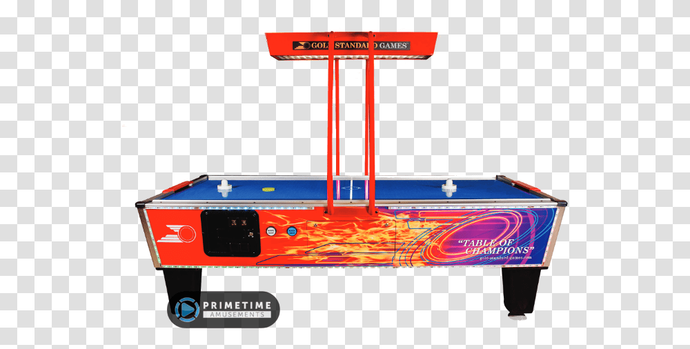 Gold Flare Elite Air Hockey Table By Gold Standard, Arcade Game Machine, Monitor, Screen Transparent Png