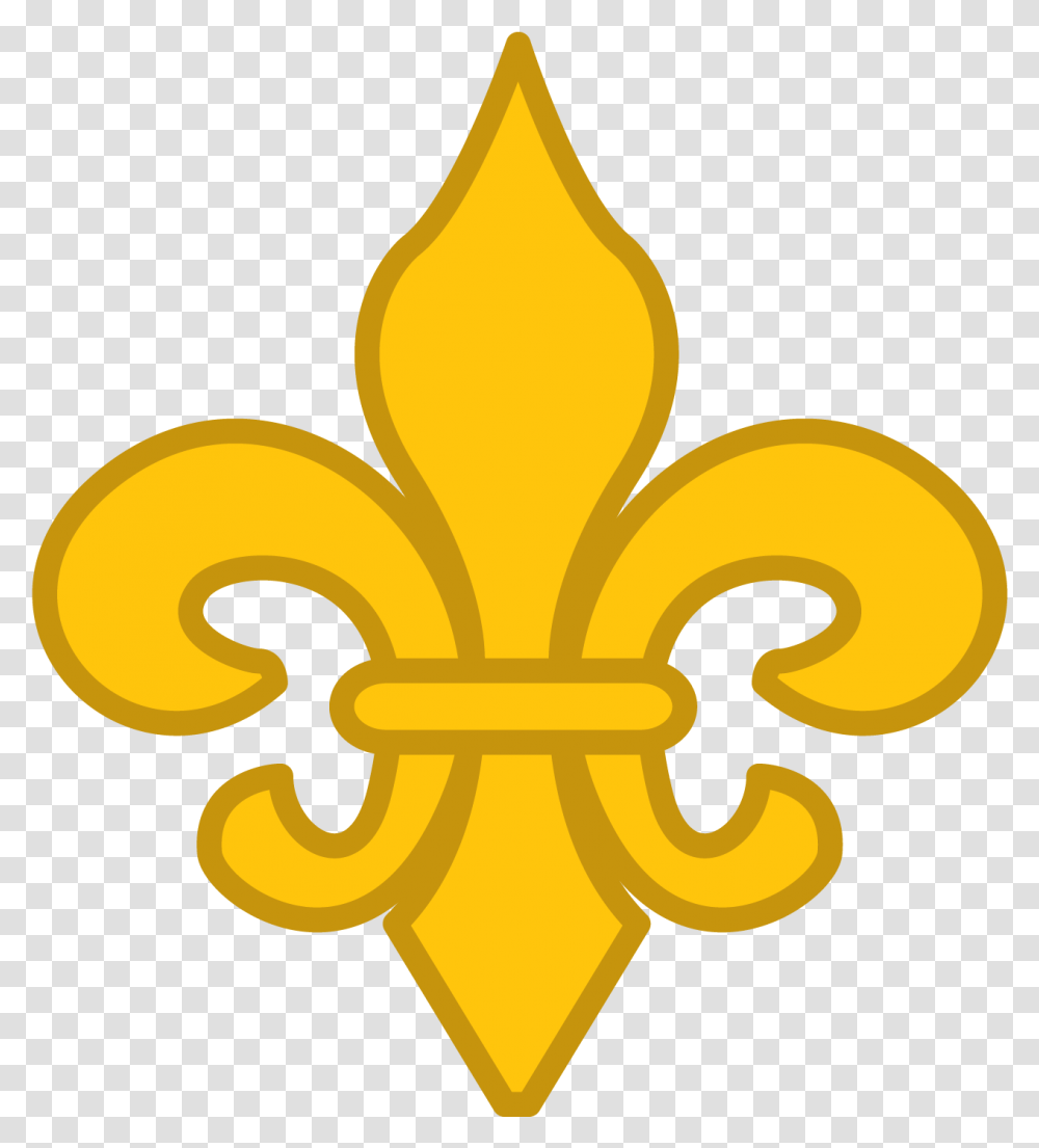 Gold Fleur De Lis, Number, Logo Transparent Png