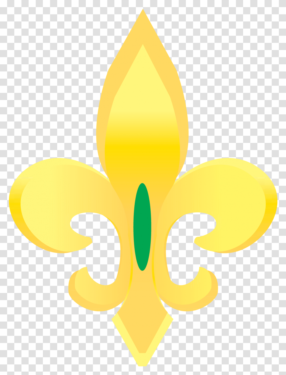 Gold Fleur De Lis Vector Clip Art Fleur De Lis Gold, Fire, Flame Transparent Png