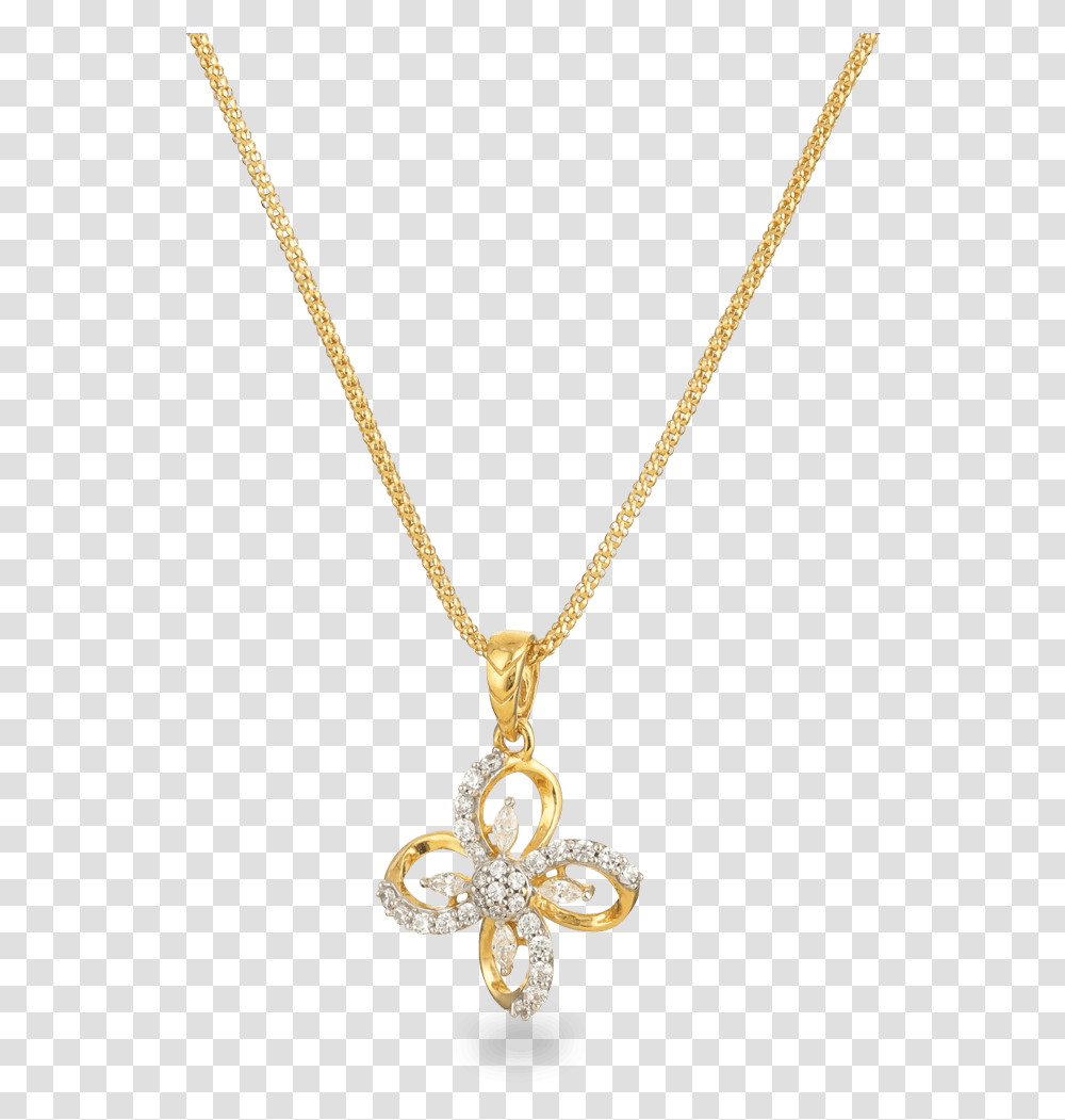 Gold Floral Pendant Bijou Brigitte Kette Gold Baum, Necklace, Jewelry, Accessories, Accessory Transparent Png