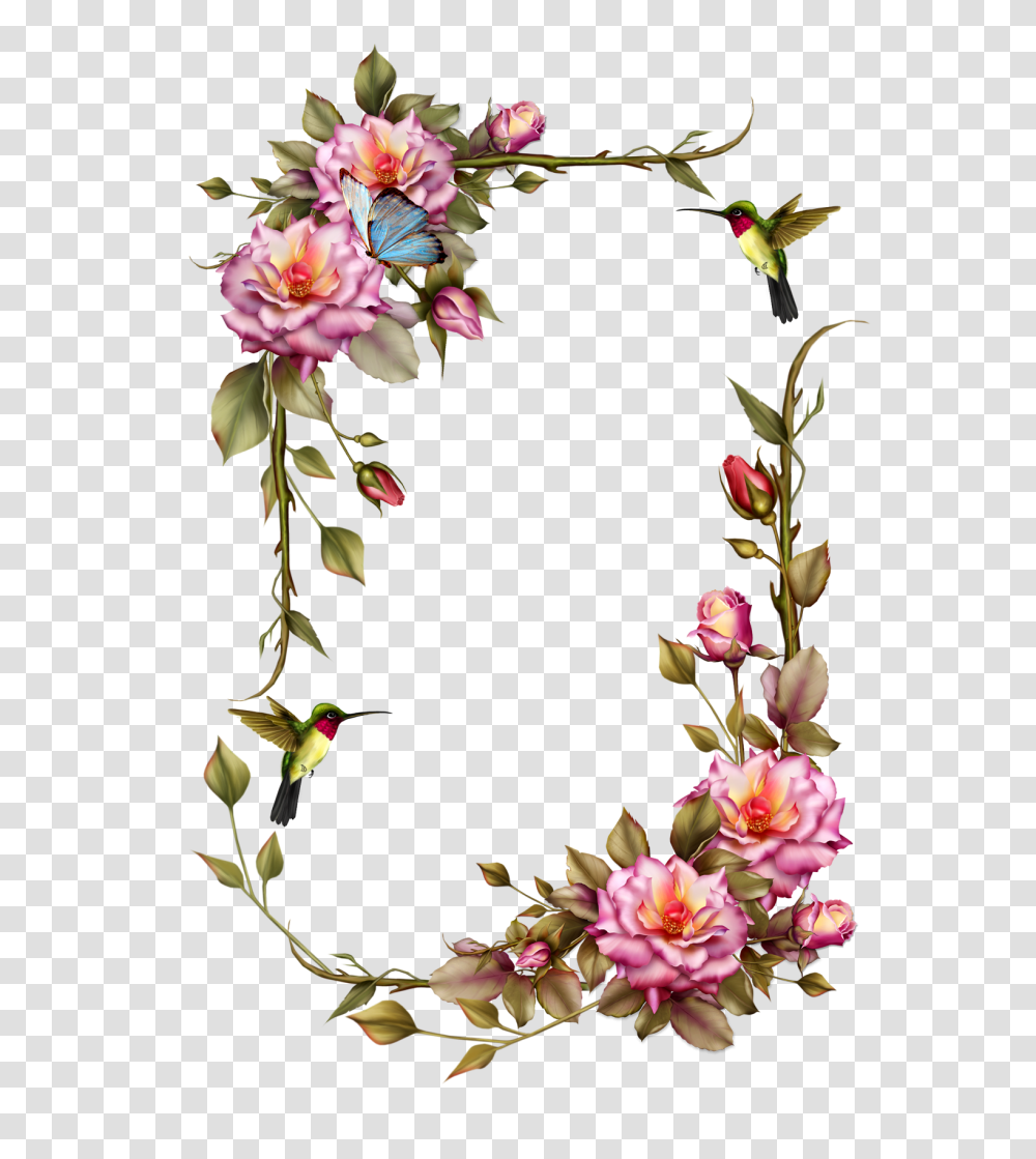 Gold Flower Frame, Plant, Blossom, Wreath, Flower Arrangement Transparent Png