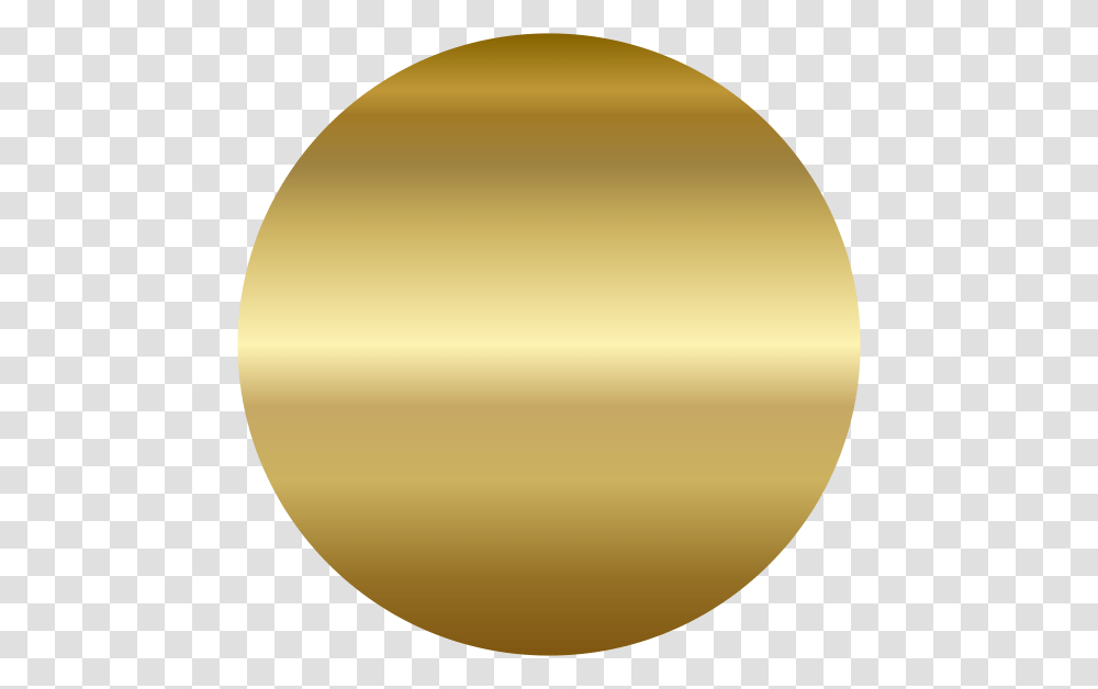 Gold Foil Circle Gold Circle No Background, Oval Transparent Png