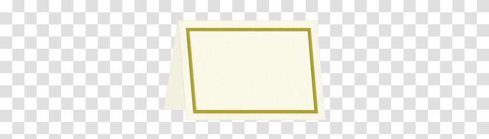 Gold Foil Note Single Fold X Ecru Cardstock, White Board, Rug Transparent Png