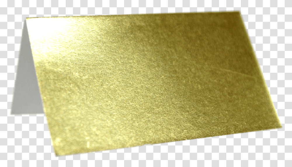 Gold Foil Tofrom Tags 6 Pkgs - Samplehouse Construction Paper, Rug, Aluminium, Texture Transparent Png