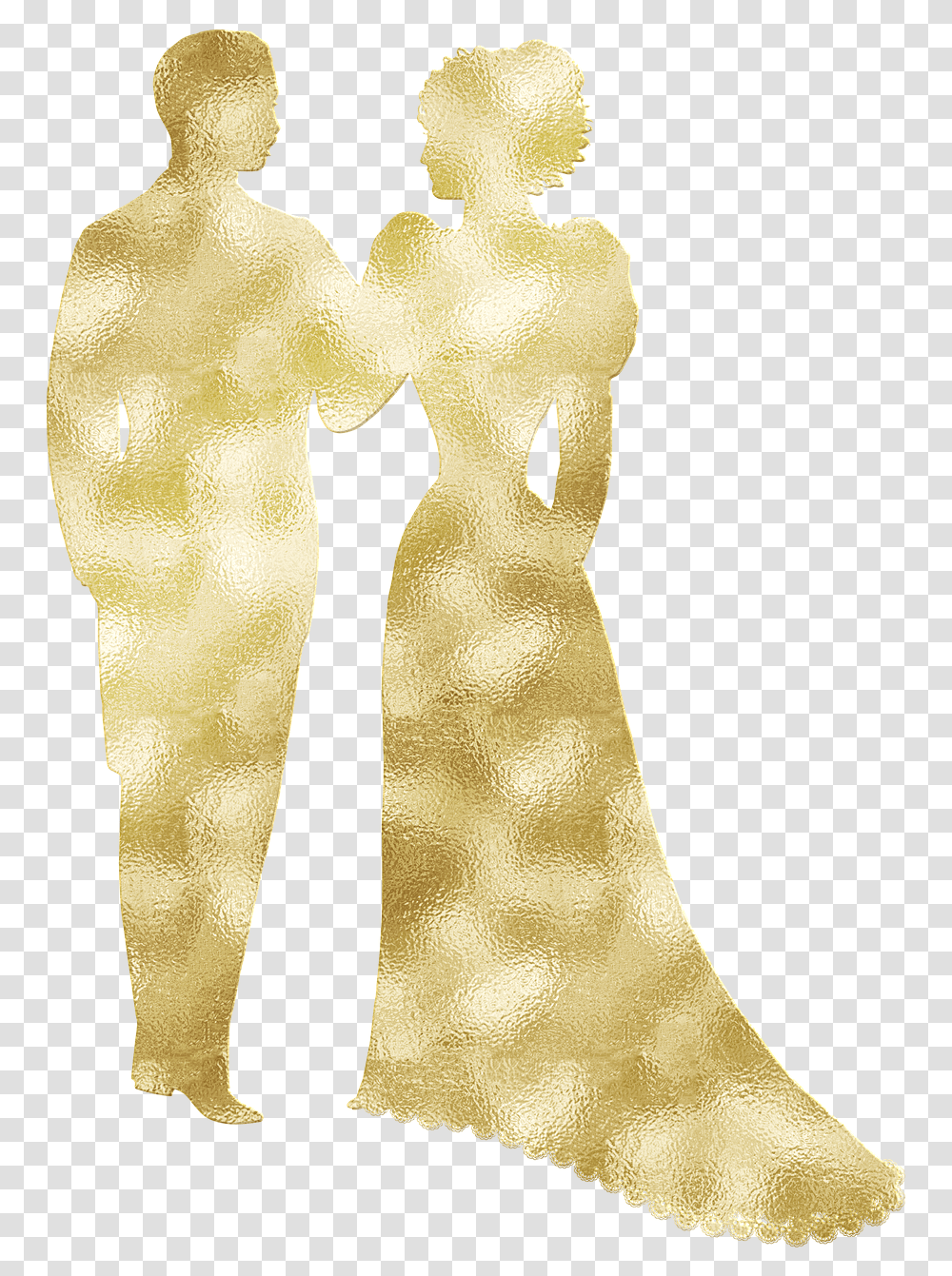 Gold Foil Vintage Wedding Couple Free Image On Pixabay Event, Hand, Fist Transparent Png