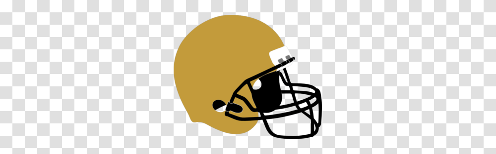 Gold Football Helmet Clipart Monogramming Football, Apparel, American Football, Team Sport Transparent Png