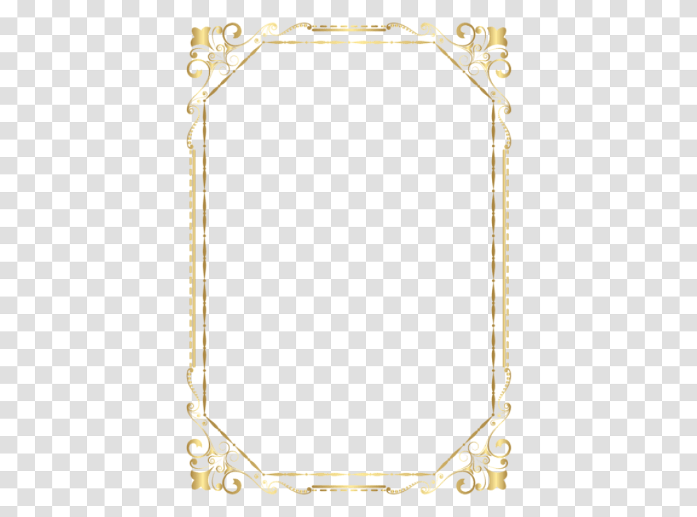 Gold Frame Border Frame Border Design, Chain, Swing, Toy, Accessories Transparent Png