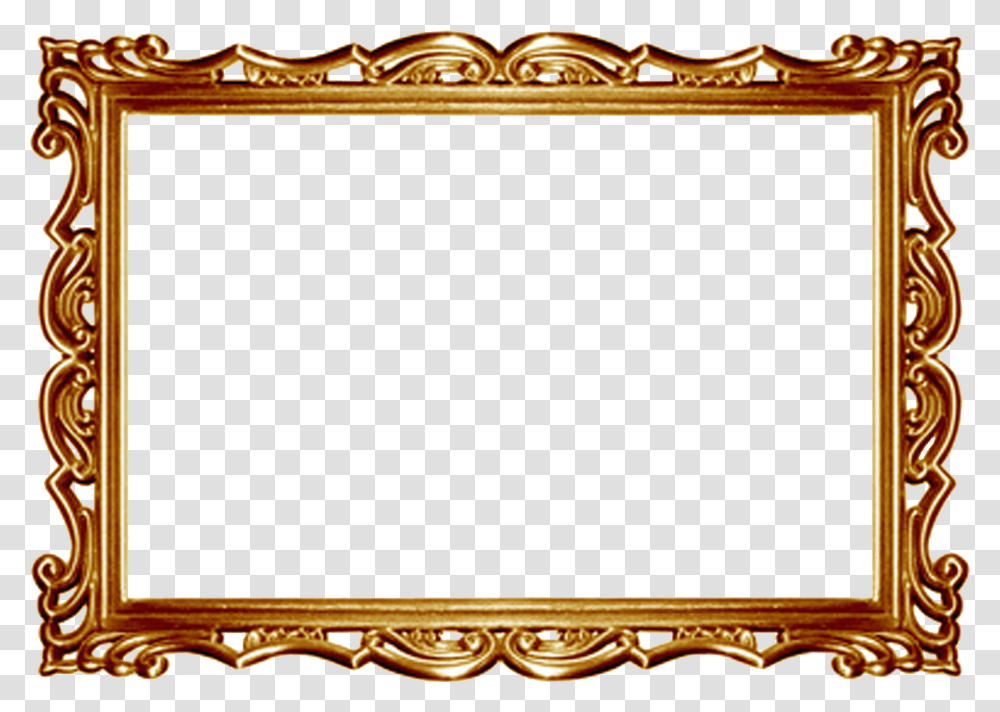 Gold Frame Clipart Silver Picture Frame, Screen, Electronics, Architecture, Building Transparent Png