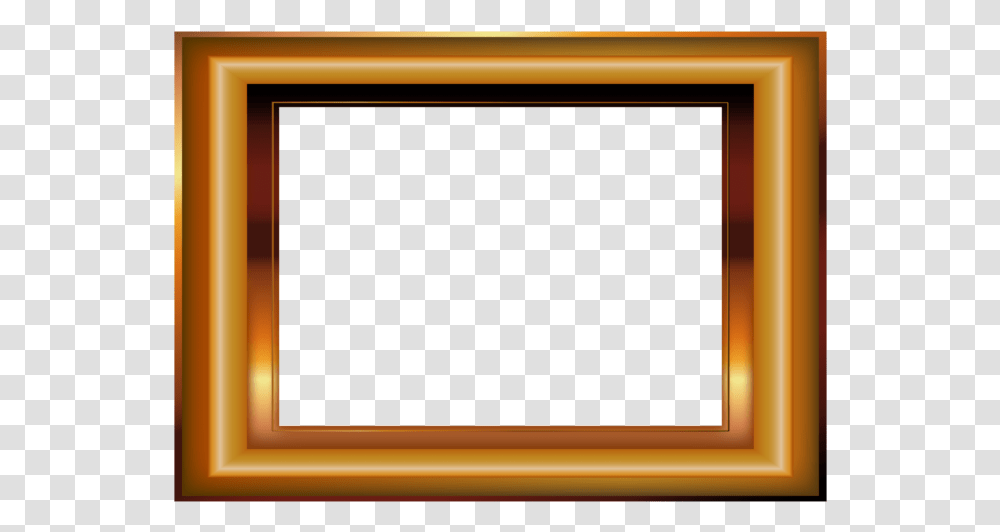 Gold Frame Icons Image Free Download Searchpng, Monitor, Screen, Electronics, Display Transparent Png