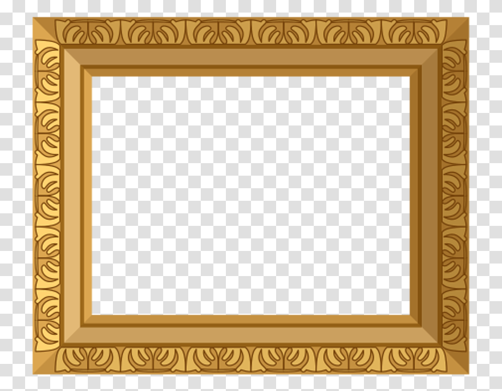 Gold Frame Ornate Border Gold Frame Printable, Rug, Blackboard, Art, Plaque Transparent Png