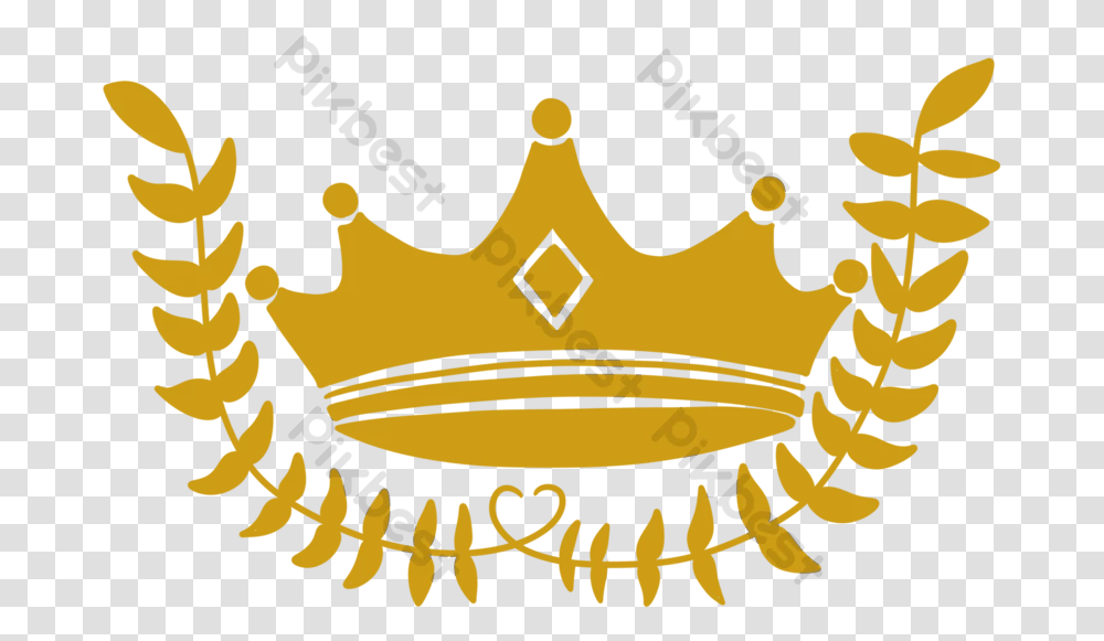 Gold Frosted Crown Logo Logo Mahkota Ratu Mas, Accessories, Accessory, Jewelry Transparent Png