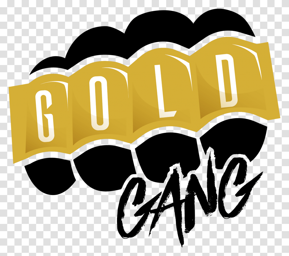 Gold Gang Brass Knuckles, Teeth, Mouth, Lip Transparent Png