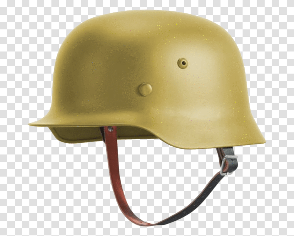 Gold German Helmet, Apparel, Hardhat, Crash Helmet Transparent Png