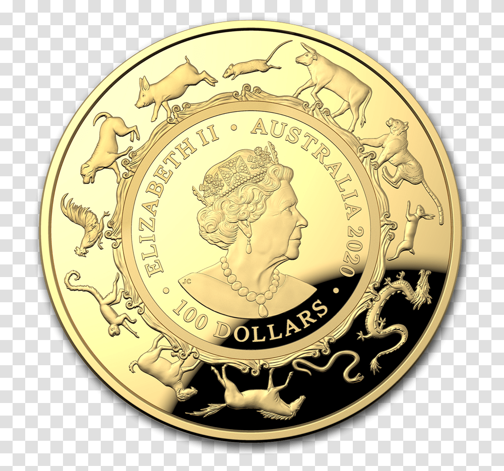 Gold Gift Coins Australia, Money, Nickel Transparent Png