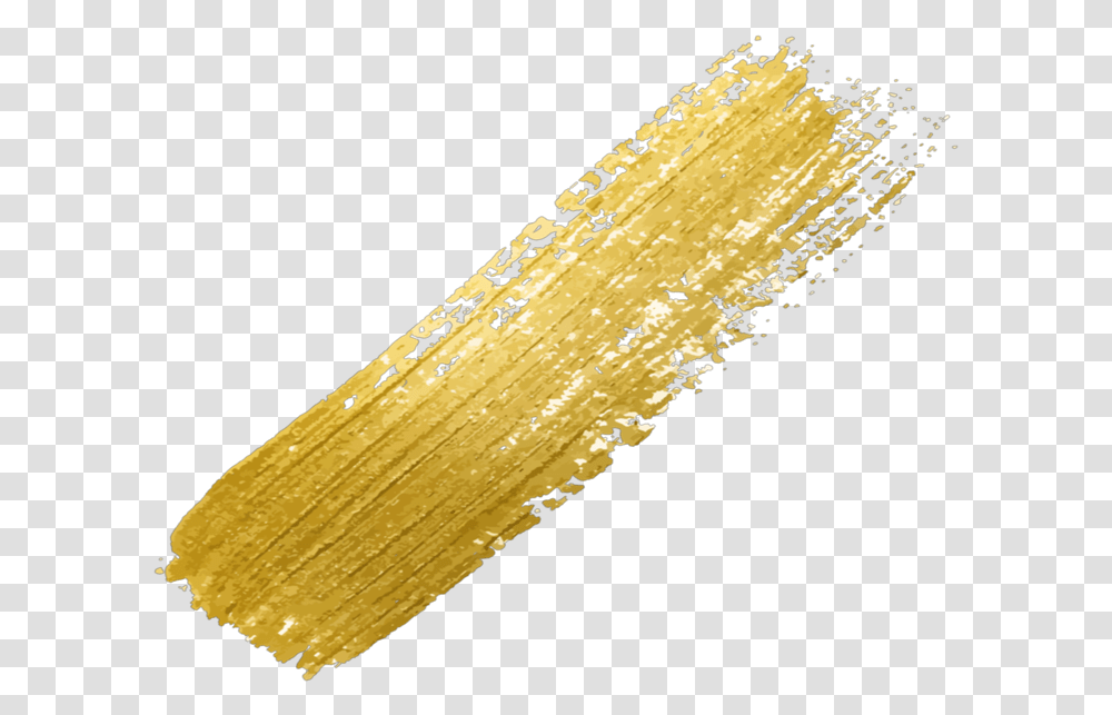 Gold Glitter Brush Polish Nailpolish Background Gold Brush Stroke, Noodle, Pasta, Food, Sweets Transparent Png