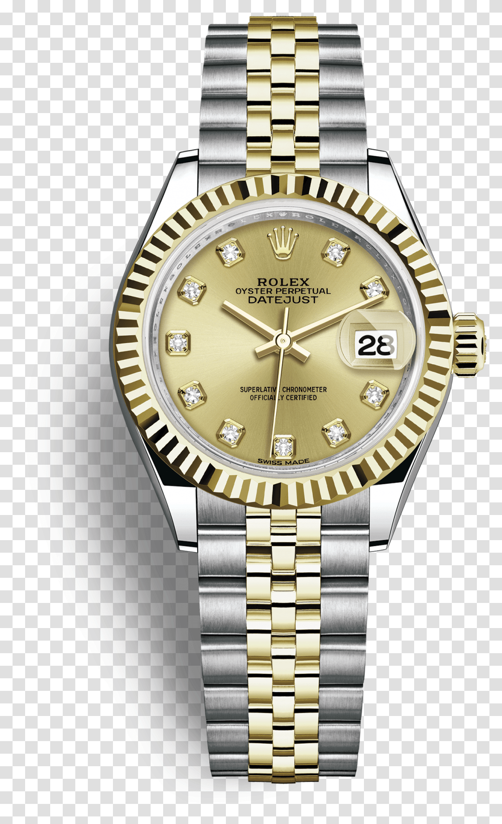 Gold Glitter Crown Cheap Rolex Watches In India, Wristwatch, Clock Tower, Architecture, Building Transparent Png