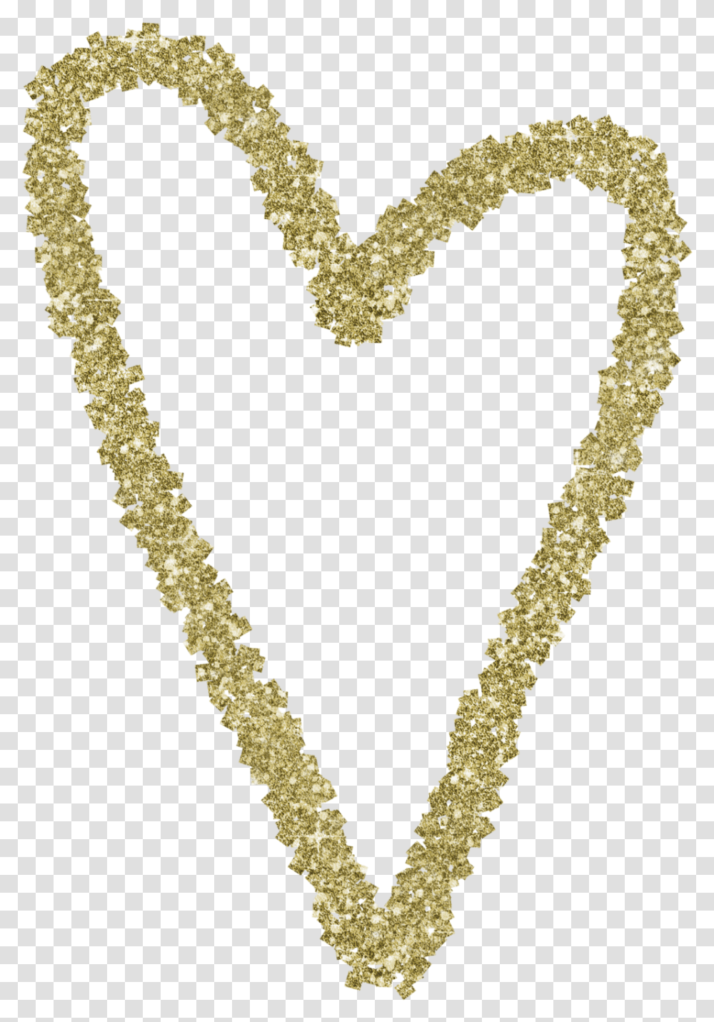 Gold Glitter Heart 7 Sparkle Gold Glitter Heart, Necklace, Jewelry, Accessories, Accessory Transparent Png