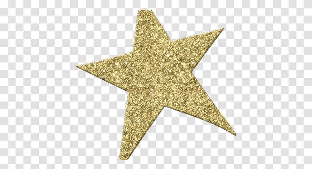 Gold Glitter Star Background Star, Cross, Symbol, Light, Star Symbol Transparent Png