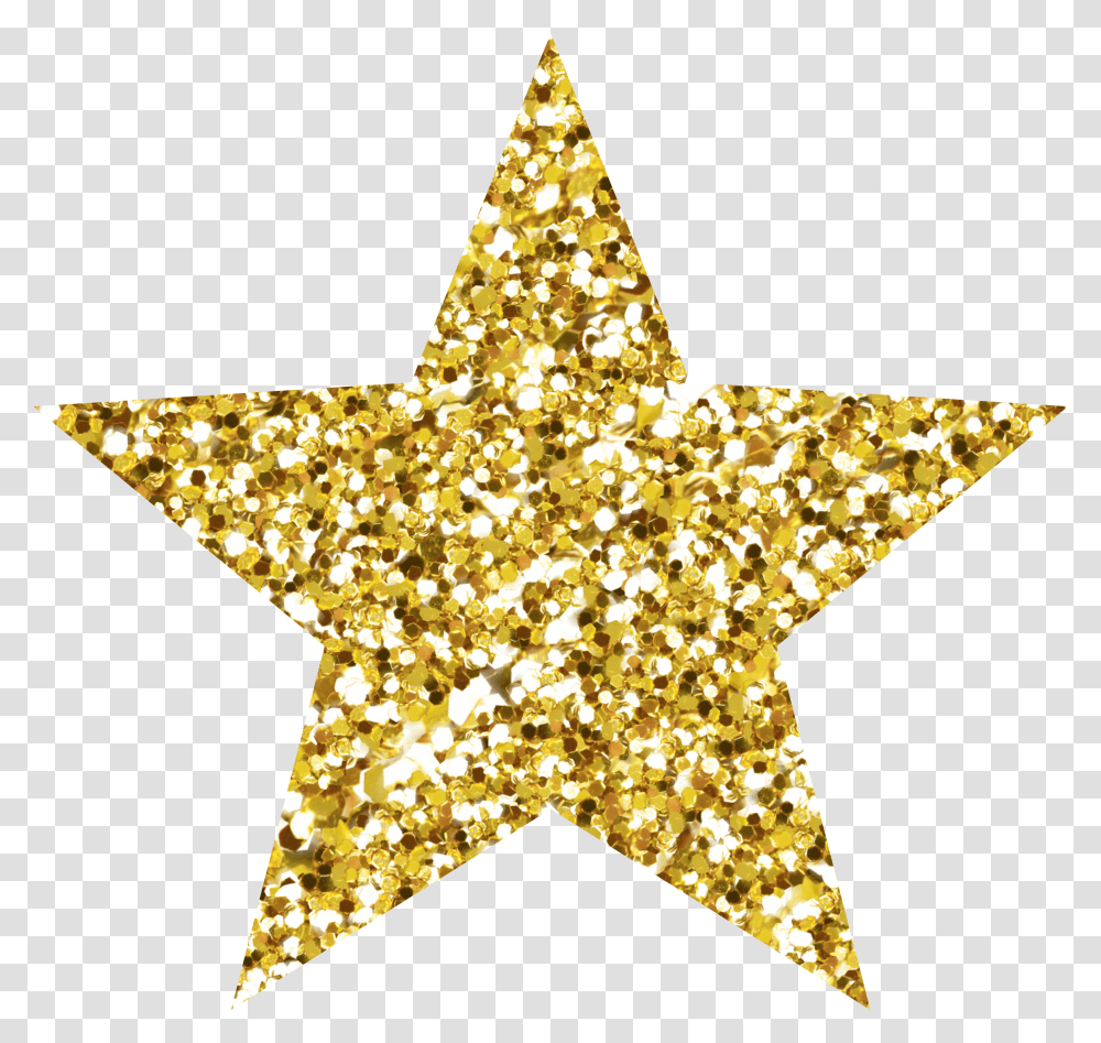 Gold Glitter Star Clipart Gold Glitter Star Clipart Transparent Png
