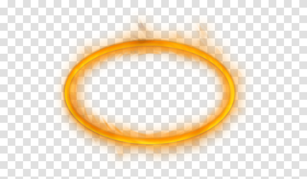 Gold Glowing Circle Glowing Ring, Helmet, Clothing, Apparel, Ornament Transparent Png