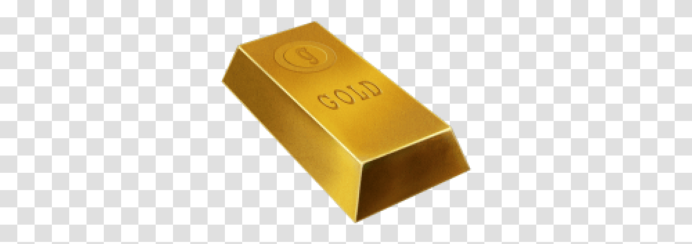 Gold Gold Bar, Box, Treasure Transparent Png