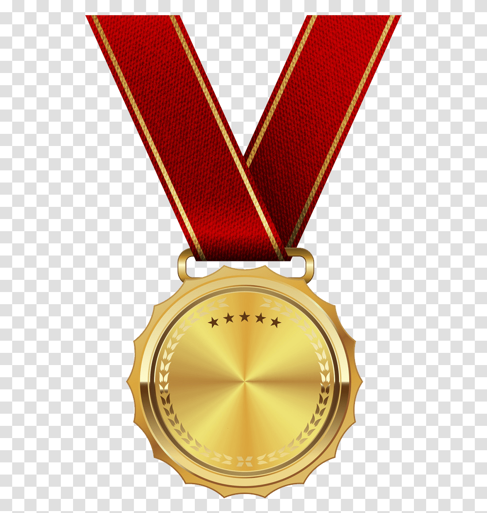 Gold Gold Medal, Trophy, Wristwatch Transparent Png