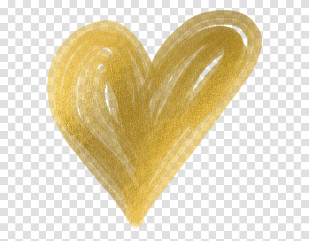 Gold Golden Heart Hearts Love Herz Herzen Liebe Heart, Rug Transparent Png