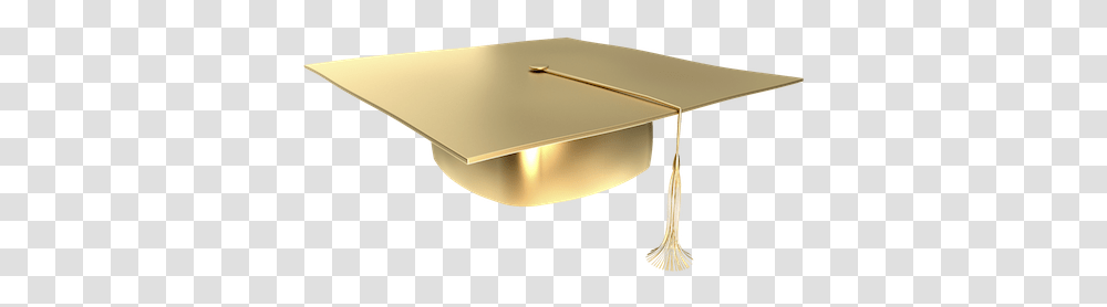 Gold Graduation Cap 6 Image Table, Furniture, Tabletop, Coffee Table, Bridge Transparent Png