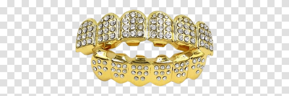 Gold Grill, Jewelry, Accessories, Accessory, Diamond Transparent Png