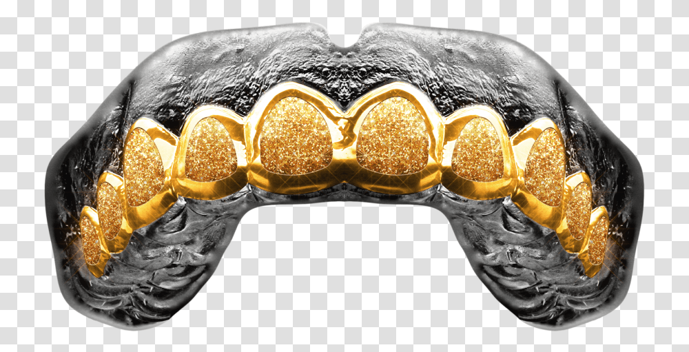 Gold Grill Mouthpiece Football, Snake, Reptile, Animal, Turtle Transparent Png