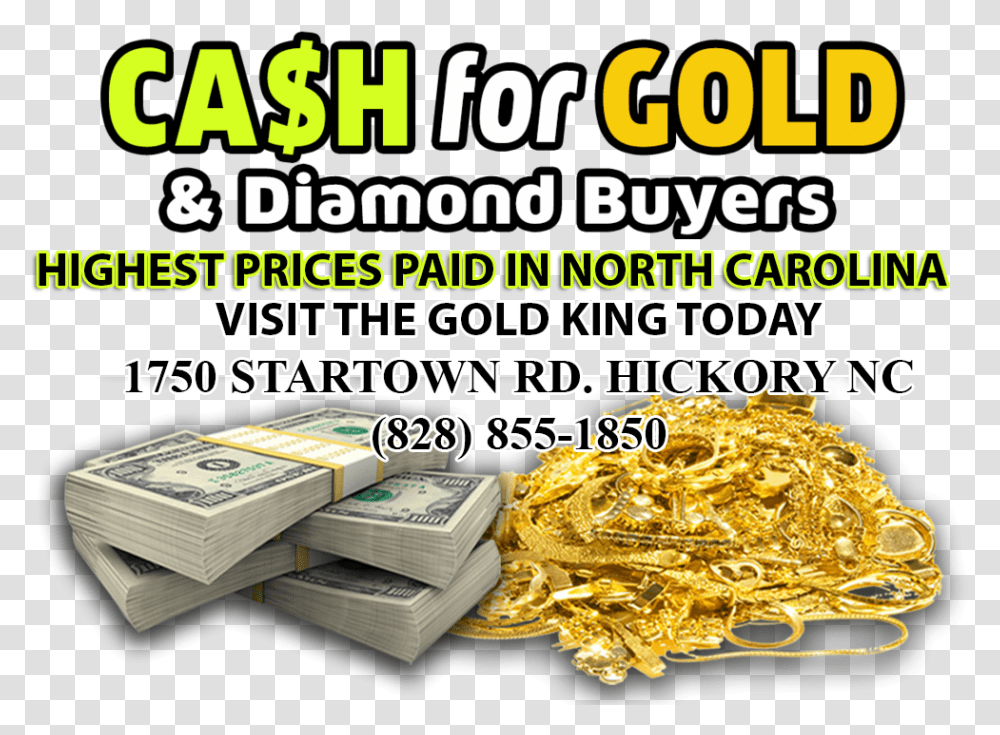 Gold Grillz Cash For Gold, Flyer, Poster, Paper, Advertisement Transparent Png