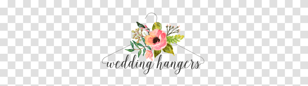 Gold Hangers Wedding Hangers, Floral Design, Pattern Transparent Png