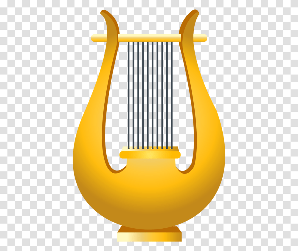 Gold Harp Clipart, Musical Instrument, Lyre, Leisure Activities, Lamp Transparent Png